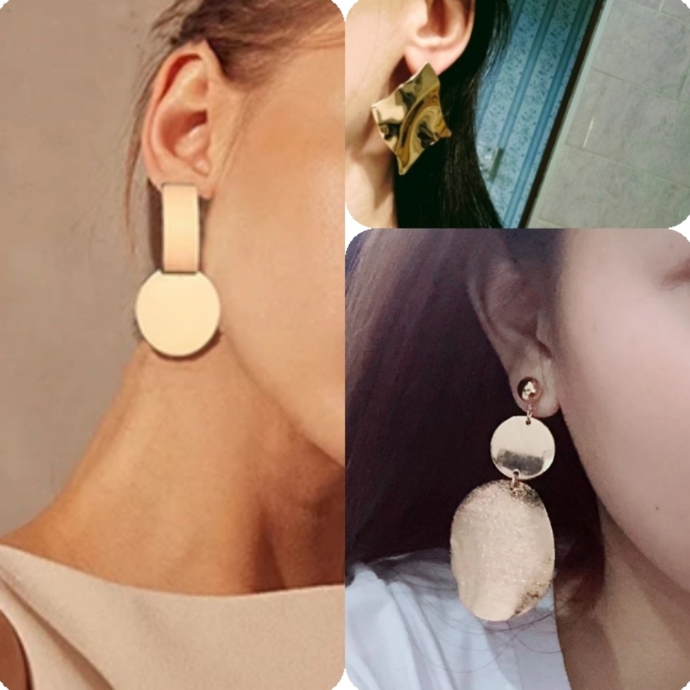 New Shiny Gold ✨ Earring Selection 🥰 2 for $15